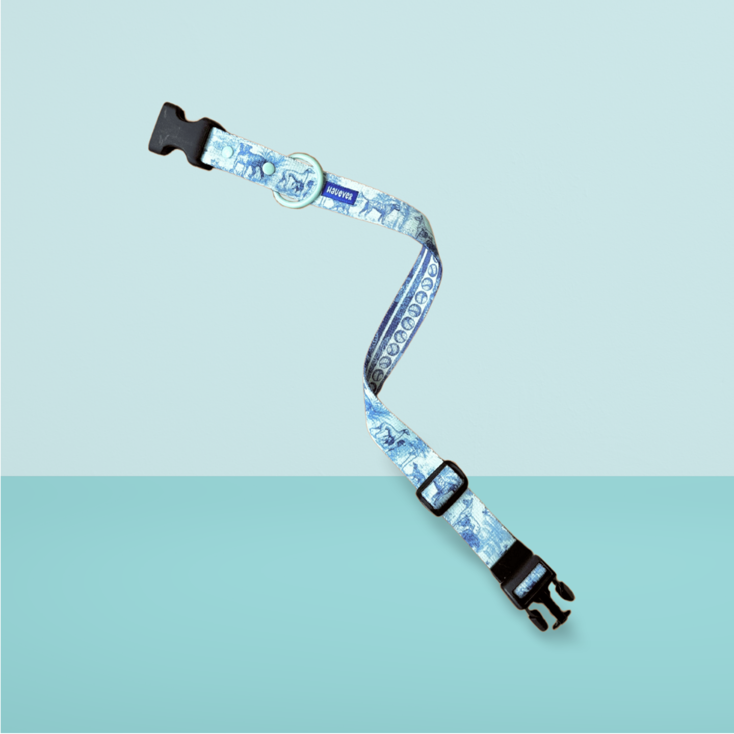 Obroża z klamrą Jaśnie pieski - 20 mm - XS: ok. 21-29 cm